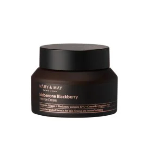 Mary&May - Idebenone Blackberry Intense Cream - Anti-Wrinkle Cream with Idebenone - 70g, Korean skincare