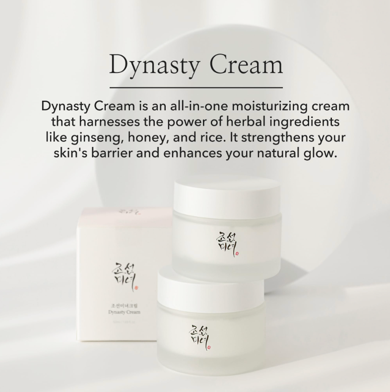 Beauty of Joseon - Dynasty Cream - Gentle Moisturizing Face Cream - 50ml, Korean skincare