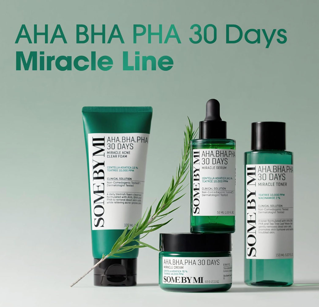 Some By Mi - AHA BHA PHA 30 Days Miracle Toner - Cleansing Toner with AHA BHA PHA Acids - 150ml , Korean skincare