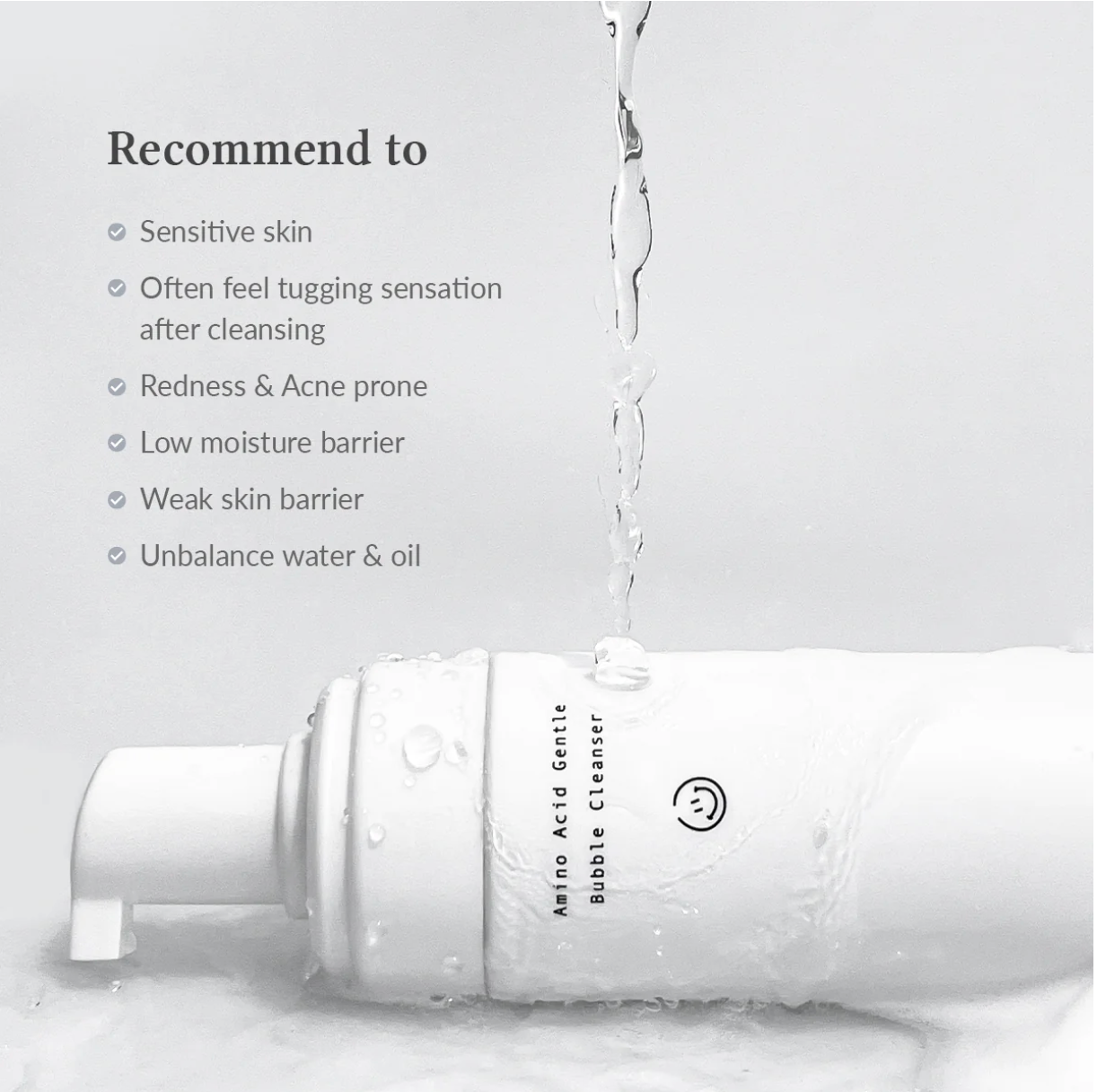 Dr. Althea - Amino Acid Gentle Bubble Cleanser - Gentle Cleansing Foam – 140ml, Korean skincare