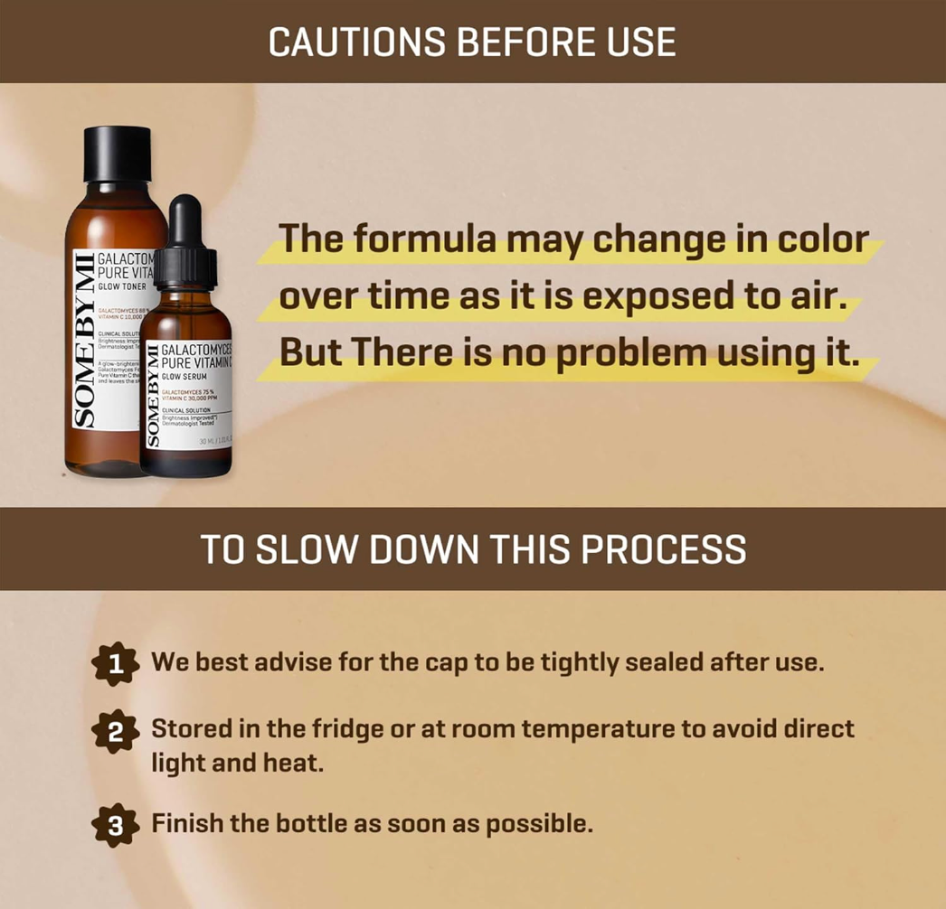 Some By Mi - Galactomyces Pure Vitamin C Glow Toner - Tonic with Vitamin C and Mushroom Filtrate - 200ml, Korean skincare