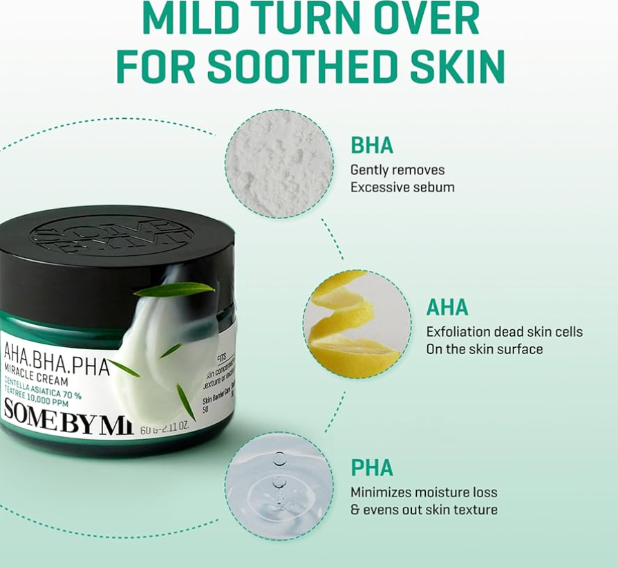 Some By Mi - Propolis B5 Glow Barrier Calming Cream - Regenerating Face Cream with Propolis – 60g, Korean skincare
