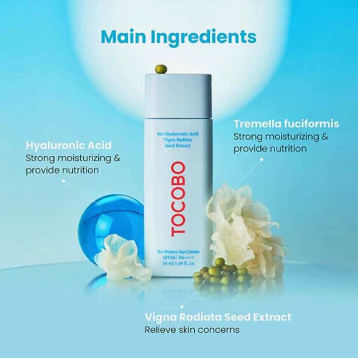 Tocobo - Bio Watery Sun Cream - SPF50 PA++++ - Filter Cream - 50ml 15363 - uniwersalny TOCOBO