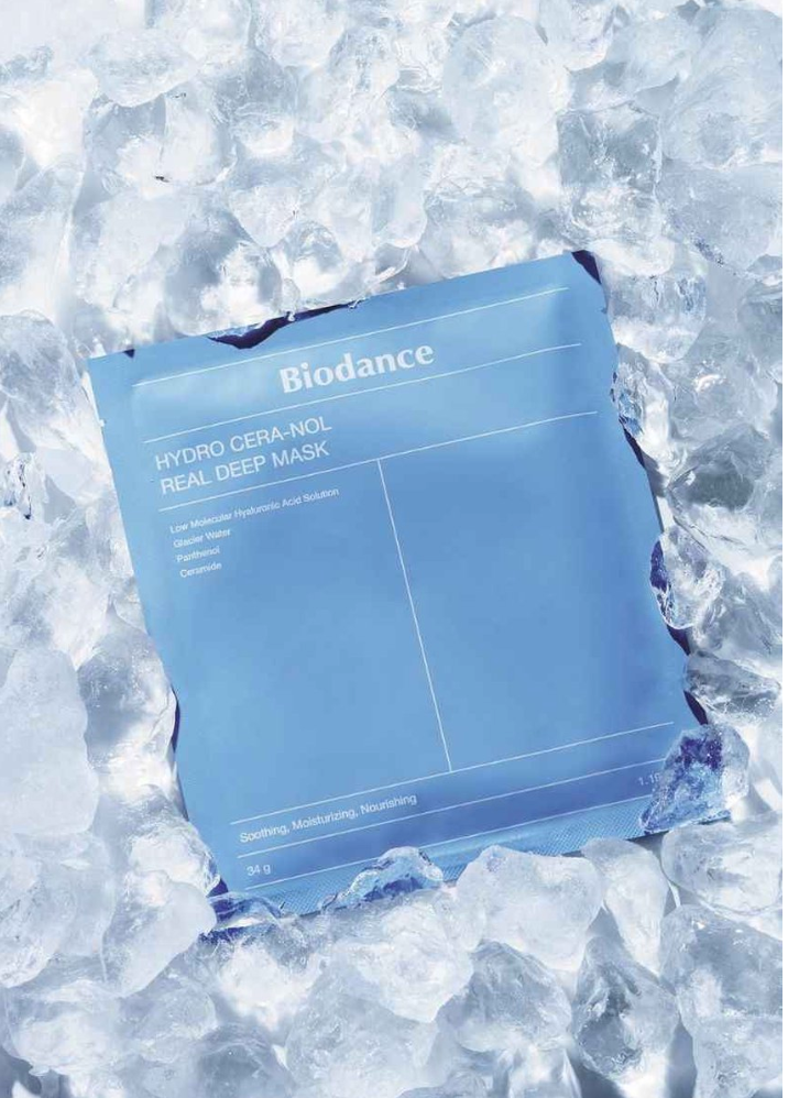 Biodance – Hydro Cera-nol Real Deep Mask – Moisturizing Collagen Face Mask – 1pc / 34g, Korean Skincare