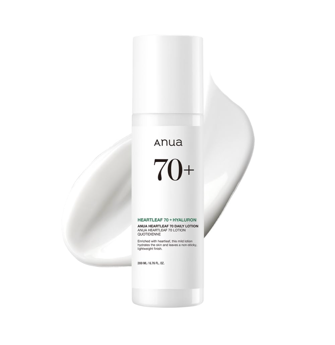Anua - Heartleaf 70% Daily Lotion - Soothing and Moisturizing Facial Emulsion - 200ml, Korean skincare