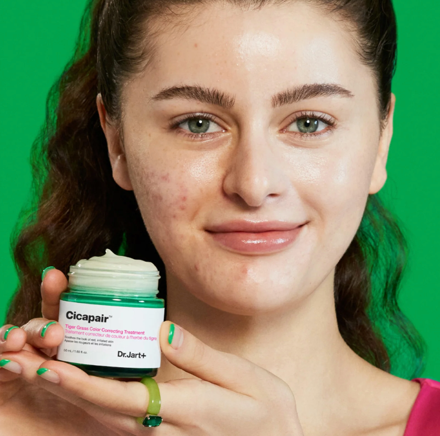 Dr.Jart+ - Cicapair™ Tiger Grass Color Correcting Treatment - Correcting Face Cream - 50ml, Korean skincare