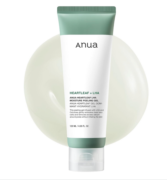 Anua – Heartleaf LHA Moisture Peeling Gel – 120ml, Korean skincare