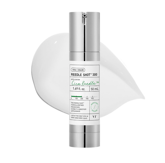 VT Cosmetics – Reedle Shot 300 – Micro-needle Face Booster – 50ml, Korean skincare