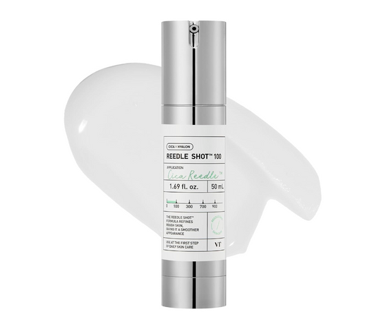 VT Cosmetics – Reedle Shot 100 – Micro-needle Face Booster – 50ml, Korean skincare