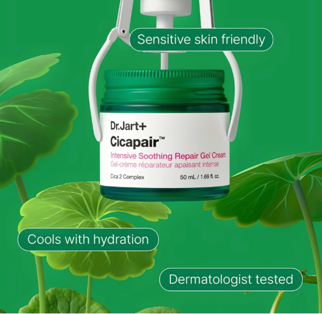 Dr. Jart+ - CicapairTM Intensive Soothing Repair Gel Cream - 50ml, Korean Skincare
