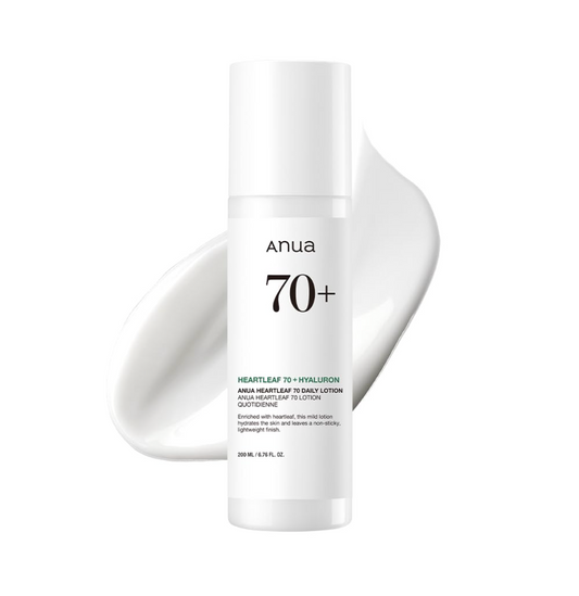 Anua - Heartleaf 70% Daily Lotion - Soothing and Moisturizing Facial Emulsion - 200ml, Korean skincare