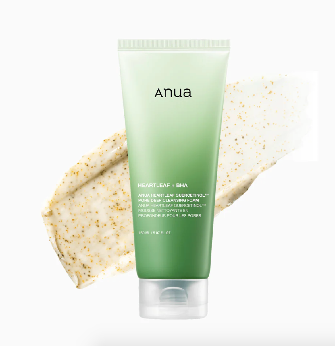 Anua - Heartleaf Quercetinol Pore Deep Cleansing Foam - 150ml, Korean skincare